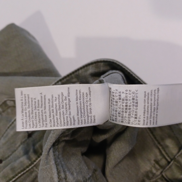 Madewell light green jeans womens plus size 26 several pockets front- back - Picture 14 of 16